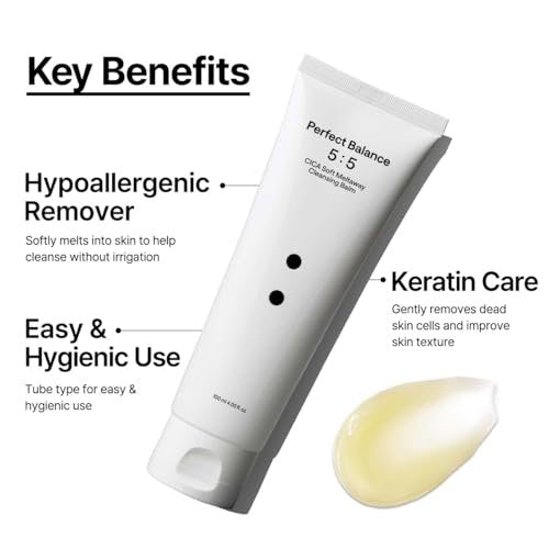 B.Lab CICA Soft Meltaway Cleansing Balm - 100ml, Gentle Makeup Remover & Pore Cleanser - görsel 6