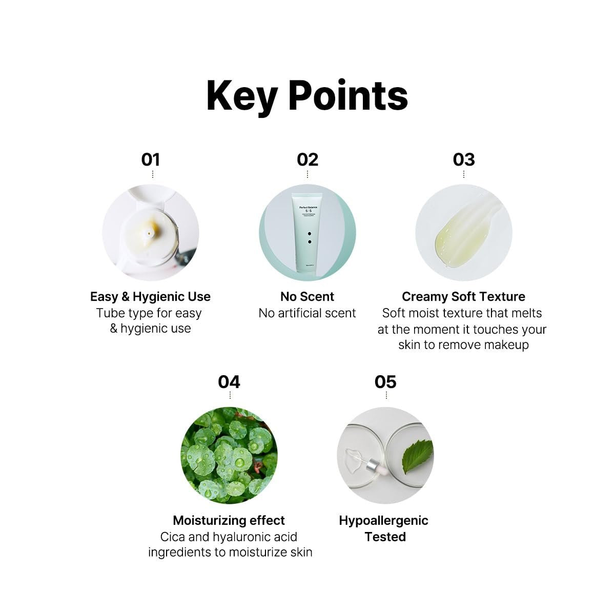 B.Lab CICA Soft Meltaway Cleansing Balm - 100ml, Gentle Makeup Remover & Pore Cleanser - görsel 9