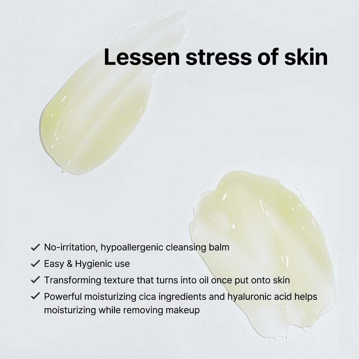 B.Lab CICA Soft Meltaway Cleansing Balm - 100ml, Gentle Makeup Remover & Pore Cleanser - görsel 7
