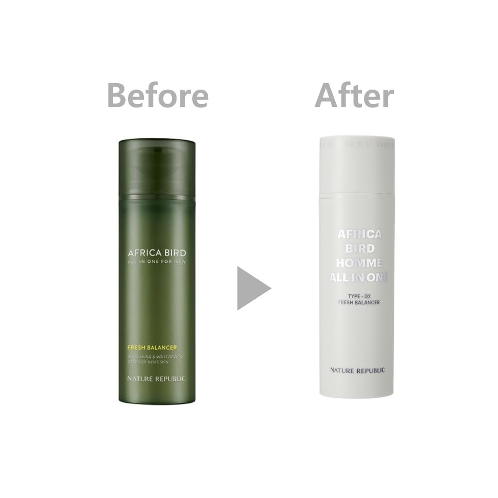 Nature Republic Africa Bird Homme All in One Fresh Balancer - 5.29 Fl Oz - görsel 3