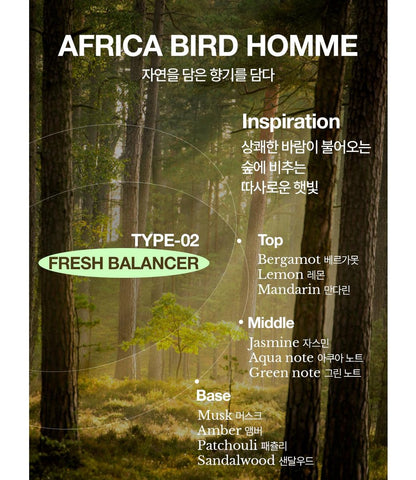 Nature Republic Africa Bird Homme All in One Fresh Balancer - 5.29 Fl Oz