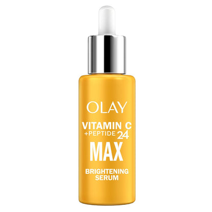 Olay Vitamin C Max Brightening Face Serum with Peptides, 1.3 Fl Oz - Even Tone & Radiance Avelisse