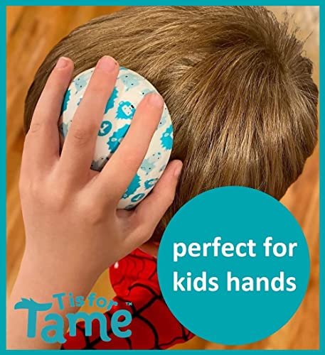 T is for Tame Mini Detangling Brush for Toddlers & Kids – Blue, Tames Knots Without Tears or Tantrums, Perfect Size for Little Hands - görsel 5