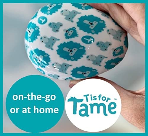 T is for Tame Mini Detangling Brush for Toddlers & Kids – Blue, Tames Knots Without Tears or Tantrums, Perfect Size for Little Hands - görsel 7