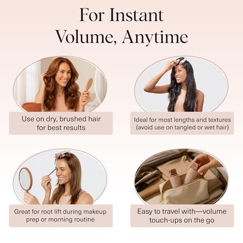 Kitsch Volumizing Hair Clips for Women - 2 Pack Terracotta Hair Rollers for Volume & Curls - görsel 12