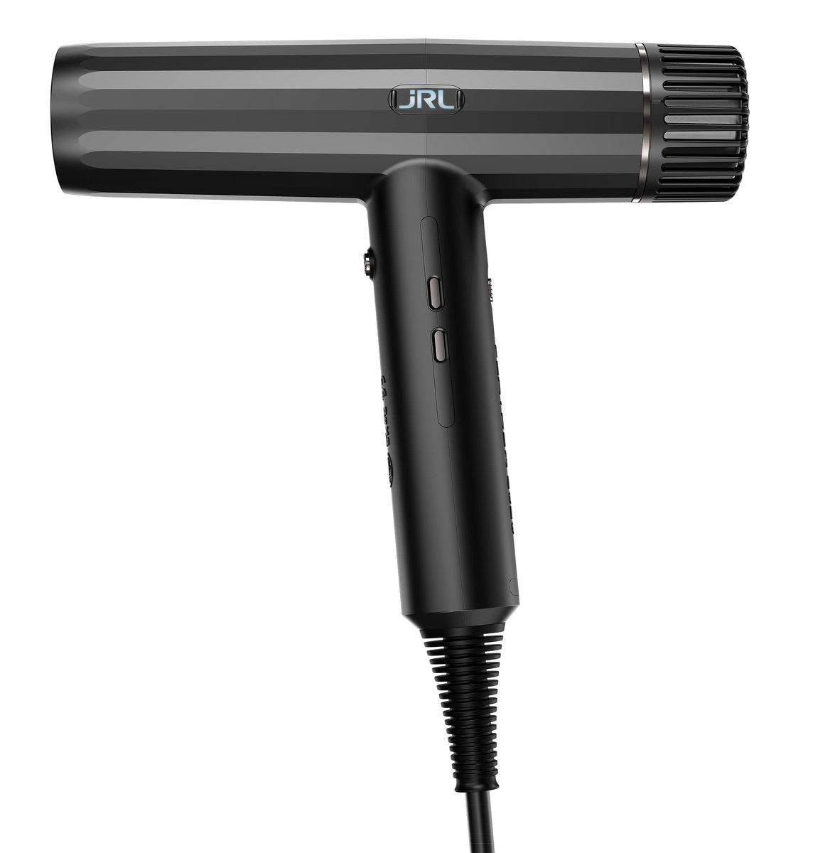 JRL Forte Pro Dryer - Professional Hair Blow Dryer with Diffuser, Ionic Generator for Fast Drying, Frizz Reduction, 3 Heat & Speed Settings, Black Avelisse