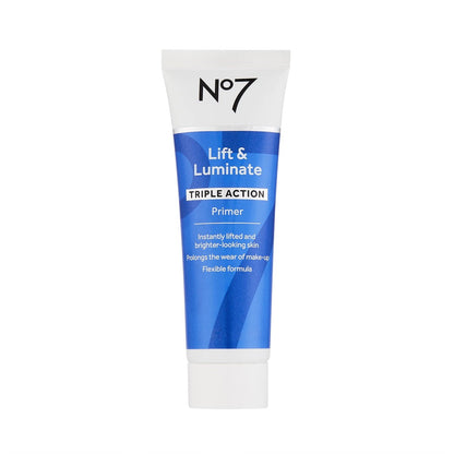 No7 Lift & Luminate Primer - Hydrating Primer with Niacinamide for Smooth Makeup Application & Illuminating Glow (30ml) Avelisse