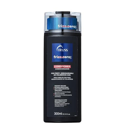 Truss Frizz Zero Conditioner - Anti-Frizz & Anti-Humidity Conditioner for Frizzy Hair - Adds Volume, Shine, and Helps Prevent Split Ends - 10.14 Fl Oz Avelisse