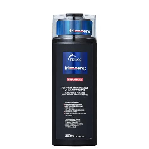 TRUSS Frizz Zero Shampoo - Anti-Frizz, Anti-Humidity Shampoo for Frizzy Hair - 10.14 Fl Oz Avelisse