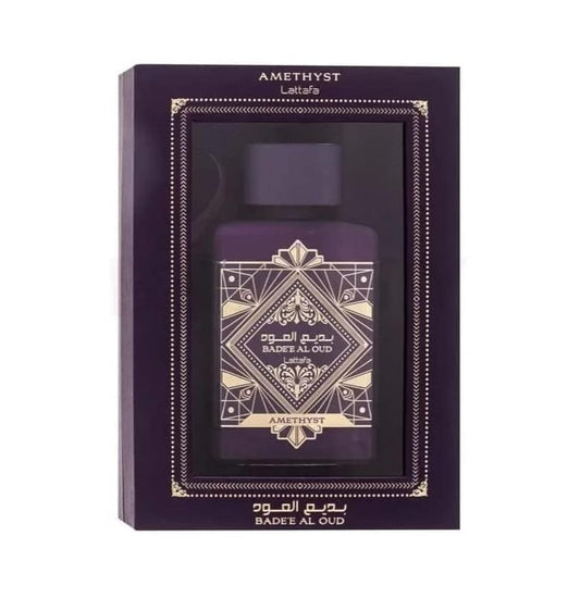 Lattafa Bade'e Al Oud Amethyst Eau de Parfum Unisex 3.4 oz (100ml) Avelisse