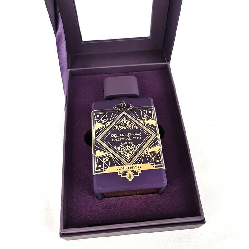 Lattafa Bade'e Al Oud Amethyst Eau de Parfum Unisex 3.4 oz (100ml) Avelisse