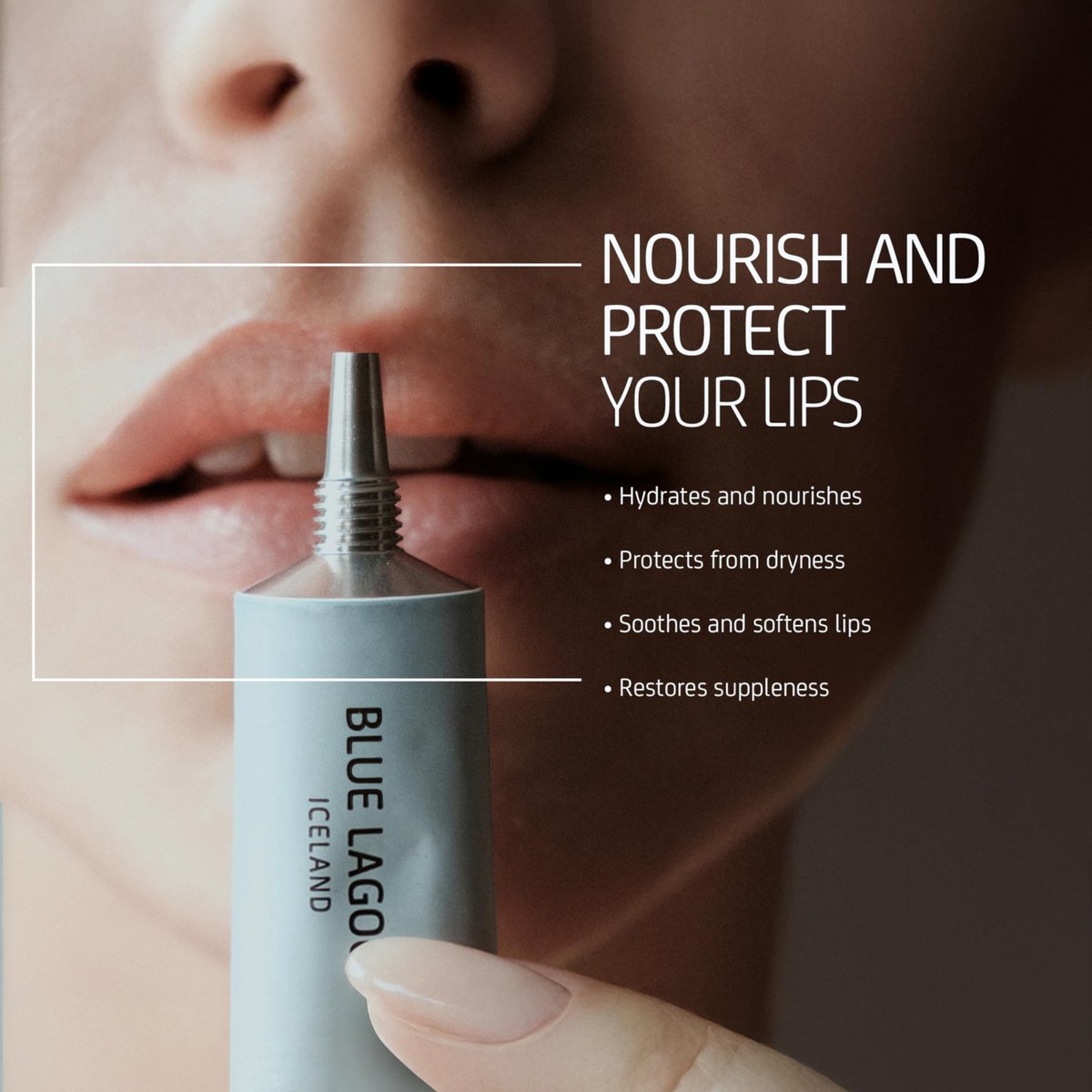Blue Lagoon Skin Science - Natural Nourishing + Plumping Lip Balm | Sustainable, Bioactive Icelandic Skincare (0.33 oz | 10 ml) Avelisse