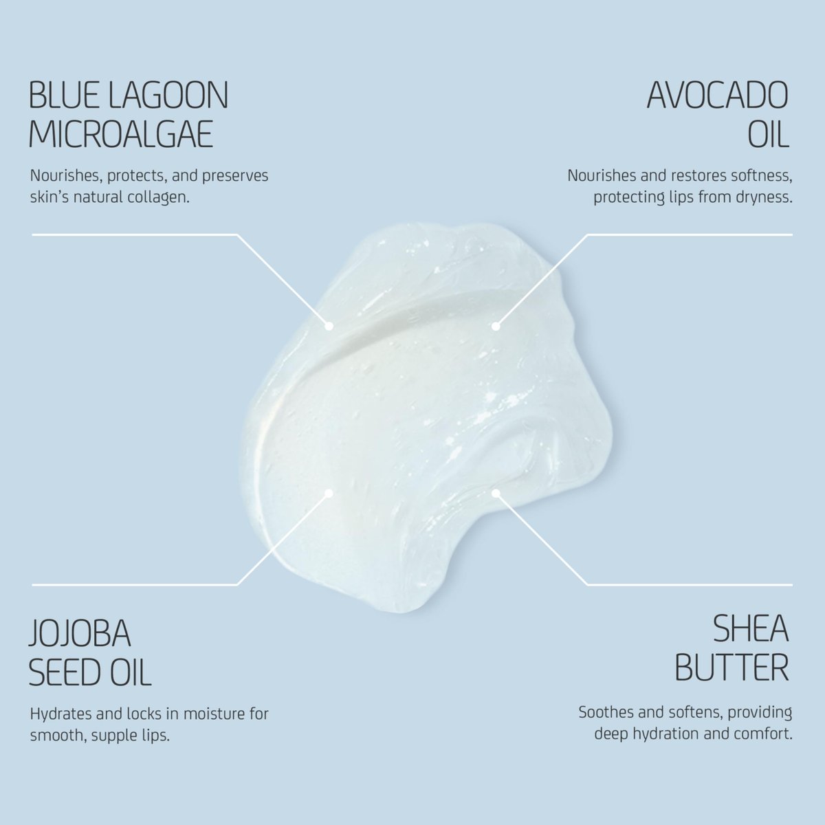 Blue Lagoon Skin Science - Natural Nourishing + Plumping Lip Balm | Sustainable, Bioactive Icelandic Skincare (0.33 oz | 10 ml) Avelisse