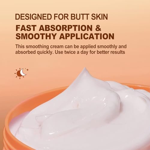 Butt Acne Clearing Treatment - Body Cream for Back, Buttocks, Thigh & Chest Acne - Skin Clearing Lotion for Men & Women - 5.46 oz Avelisse