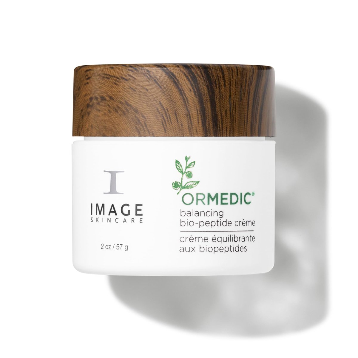 IMAGE Skincare ORMEDIC Biopeptide Crème - Balancing Face Moisturizer with Shea Butter, Hyaluronic Acid & Organic Plant Oils, 2 oz Avelisse