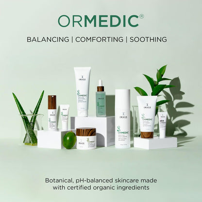 IMAGE Skincare ORMEDIC Biopeptide Crème - Balancing Face Moisturizer with Shea Butter, Hyaluronic Acid & Organic Plant Oils, 2 oz Avelisse