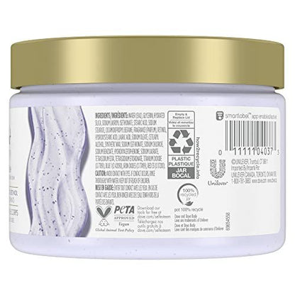 Dove Body Love Night Recovery Body Scrub with Retinol Serum and Exfoliants for Dry, Worn-Down Skin - 340 g Avelisse