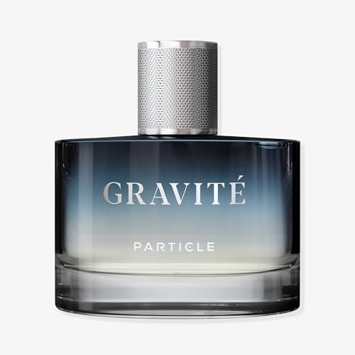 Particle Gravité Cologne Spray for Men – Long Lasting Woody Citrus Fragrance with Pepper, Rosemary & Grapefruit, 3.38 FL OZ Avelisse