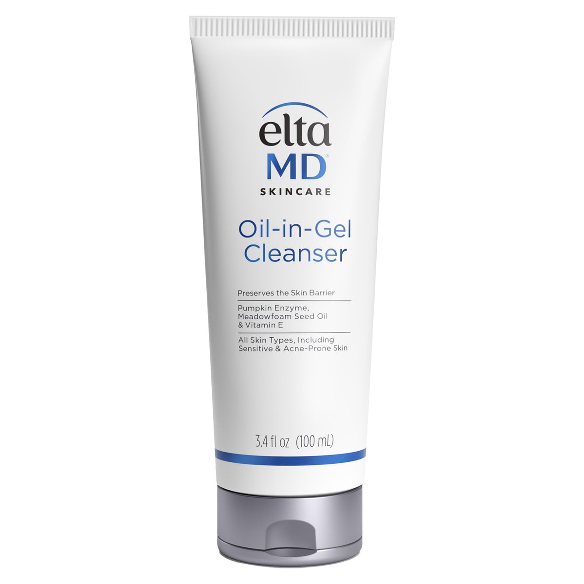 EltaMD Oil-In-Gel Facial Cleanser - Daily Gentle Face Cleanser, Removes Long-Wear Makeup, Sunscreen, and Sweat, 3.4 oz Avelisse