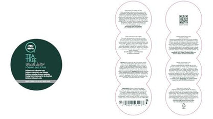 Tea Tree Special Detox Foaming Salt Scrub – Exfoliating Scalp Treatment for All Hair Types, 6.5 oz Avelisse