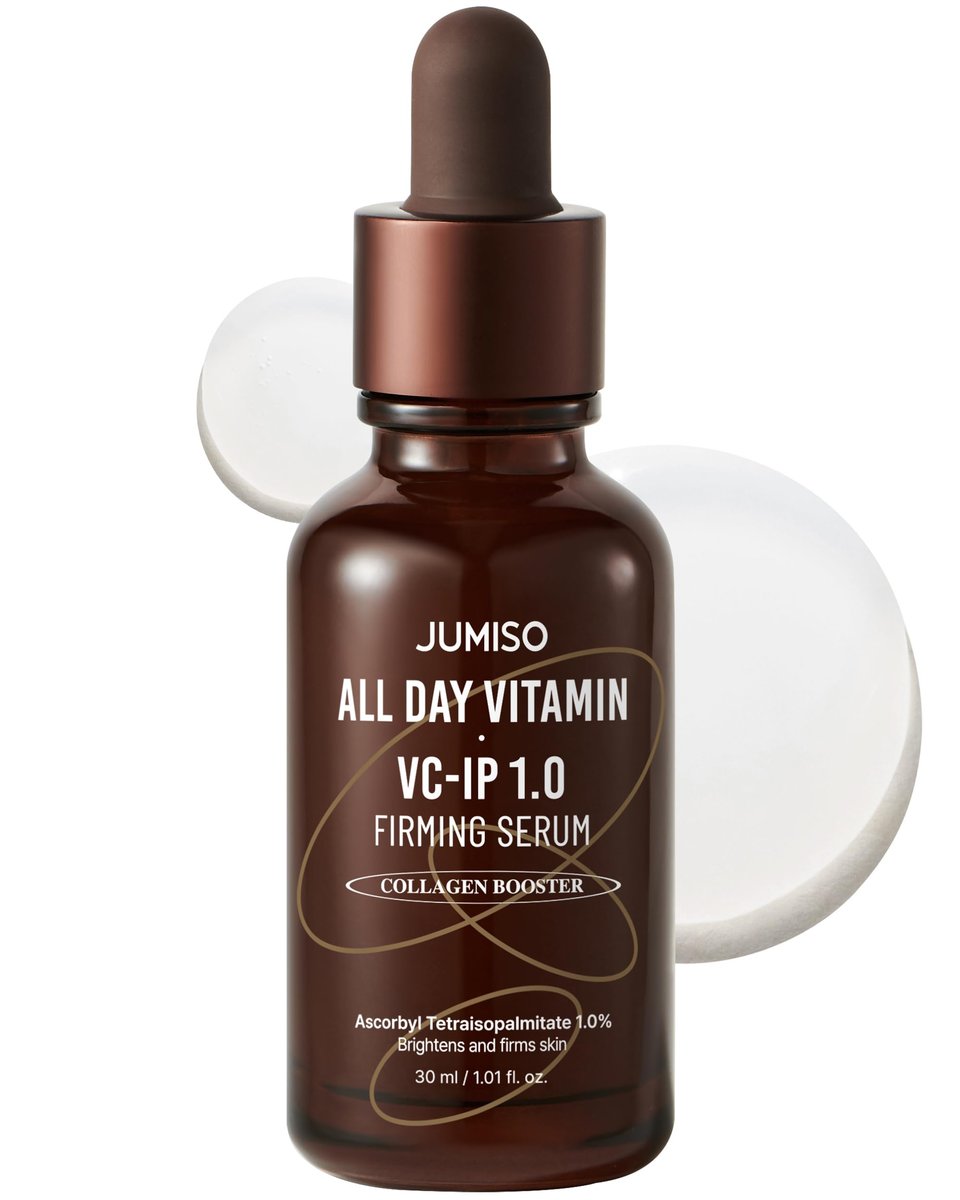 JUMISO All Day VC-IP 1.0 Firming Serum – Vitamin C, Aronia, Bakuchiol & Panthenol for Collagen Boosting & Fine Line Reduction, 1 oz - görsel 2