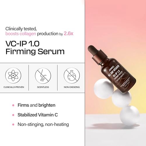 JUMISO All Day VC-IP 1.0 Firming Serum – Vitamin C, Aronia, Bakuchiol & Panthenol for Collagen Boosting & Fine Line Reduction, 1 oz - görsel 3