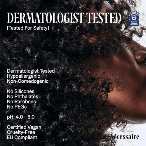 Nécessaire The Conditioner - Fragrance-Free Hydrating Treatment for Scalp & Hair with Hyaluronic Acid, Hypoallergenic, Dermatologist-Tested, 8.4 fl oz Avelisse