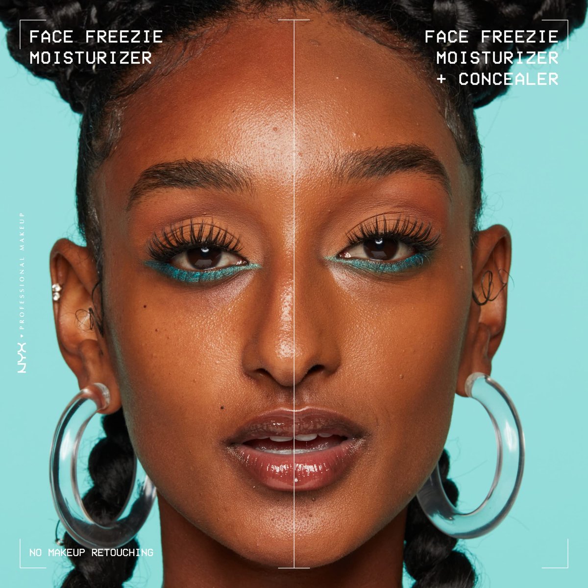 NYX PROFESSIONAL MAKEUP Face Freezie Cooling Primer + Moisturizer - 1.69 Fl Oz - Sky Blue Avelisse