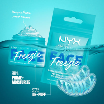 NYX PROFESSIONAL MAKEUP Face Freezie Cooling Primer + Moisturizer - 1.69 Fl Oz - Sky Blue Avelisse