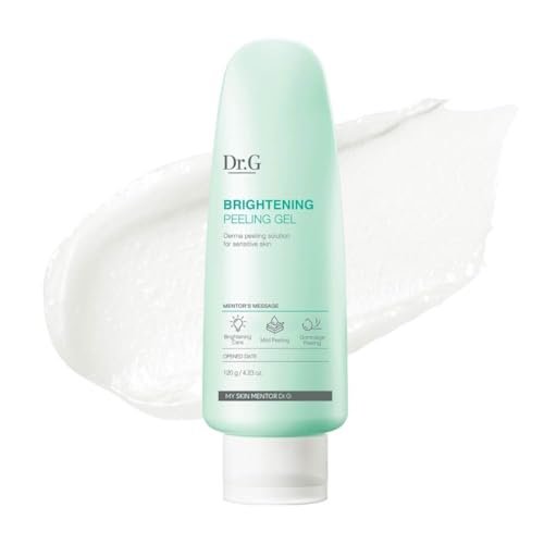 Dr. G Brightening Peeling Gel - Korean Exfoliator for Smooth, Glowy Skin - Hyaluronic Acid, Ceramides, Vitamin C - 4.23 fl oz - görsel 2