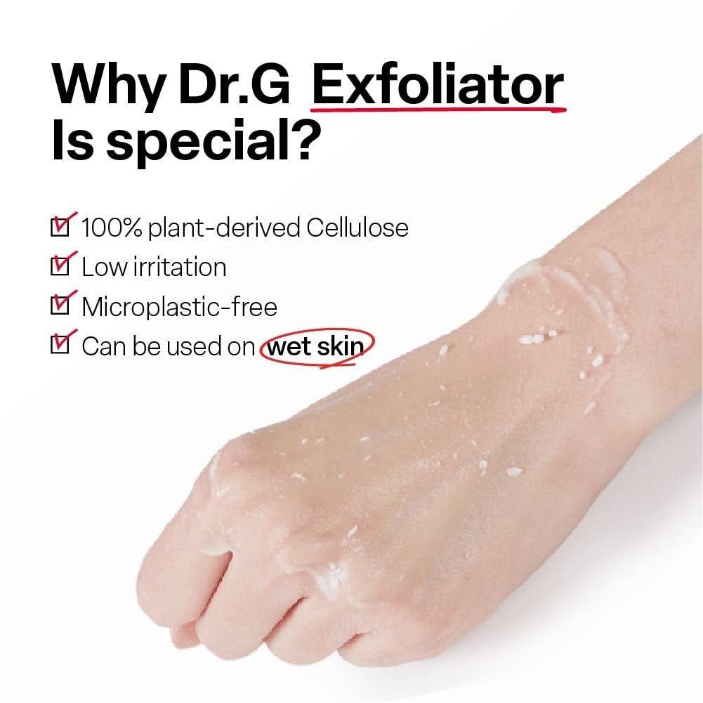Dr. G Brightening Peeling Gel - Korean Exfoliator for Smooth, Glowy Skin - Hyaluronic Acid, Ceramides, Vitamin C - 4.23 fl oz - görsel 13