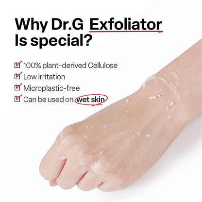 Dr. G Brightening Peeling Gel - Korean Exfoliator for Smooth, Glowy Skin - Hyaluronic Acid, Ceramides, Vitamin C - 4.23 fl oz