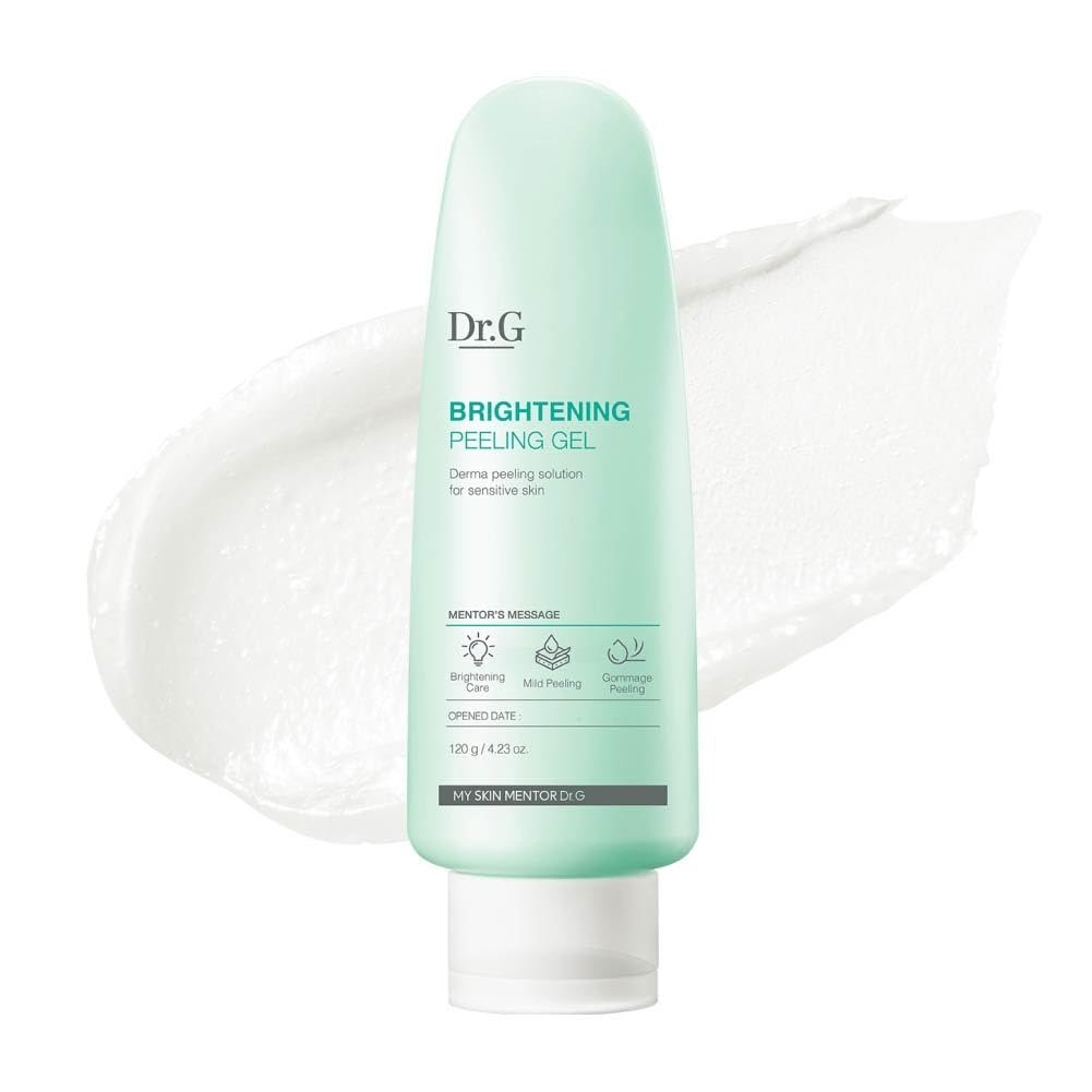 Dr. G Brightening Peeling Gel - Korean Exfoliator for Smooth, Glowy Skin - Hyaluronic Acid, Ceramides, Vitamin C - 4.23 fl oz - görsel 1