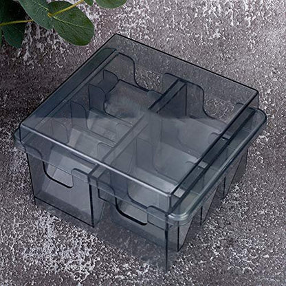 Limit Comb Storage Box - Clear Grey Clipper – Durable Construction: Made from high-quality, shatter-resistant – Image 12