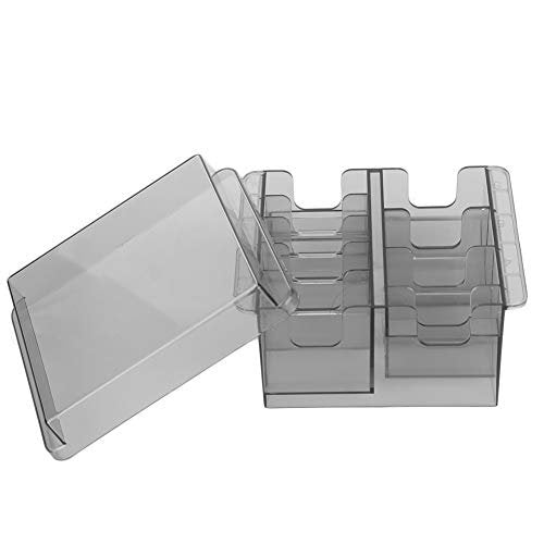 Limit Comb Storage Box - Clear Grey Clipper – Material: Durable plastic (clear grey) – Image 16