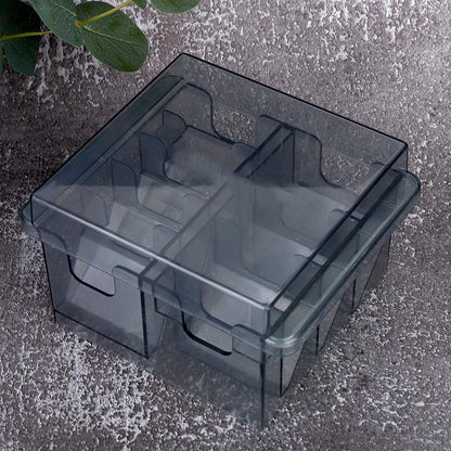 Limit Comb Storage Box - Clear Grey Clipper – Purpose-Built Design: The rectangular shape and interior layout are – Image 11