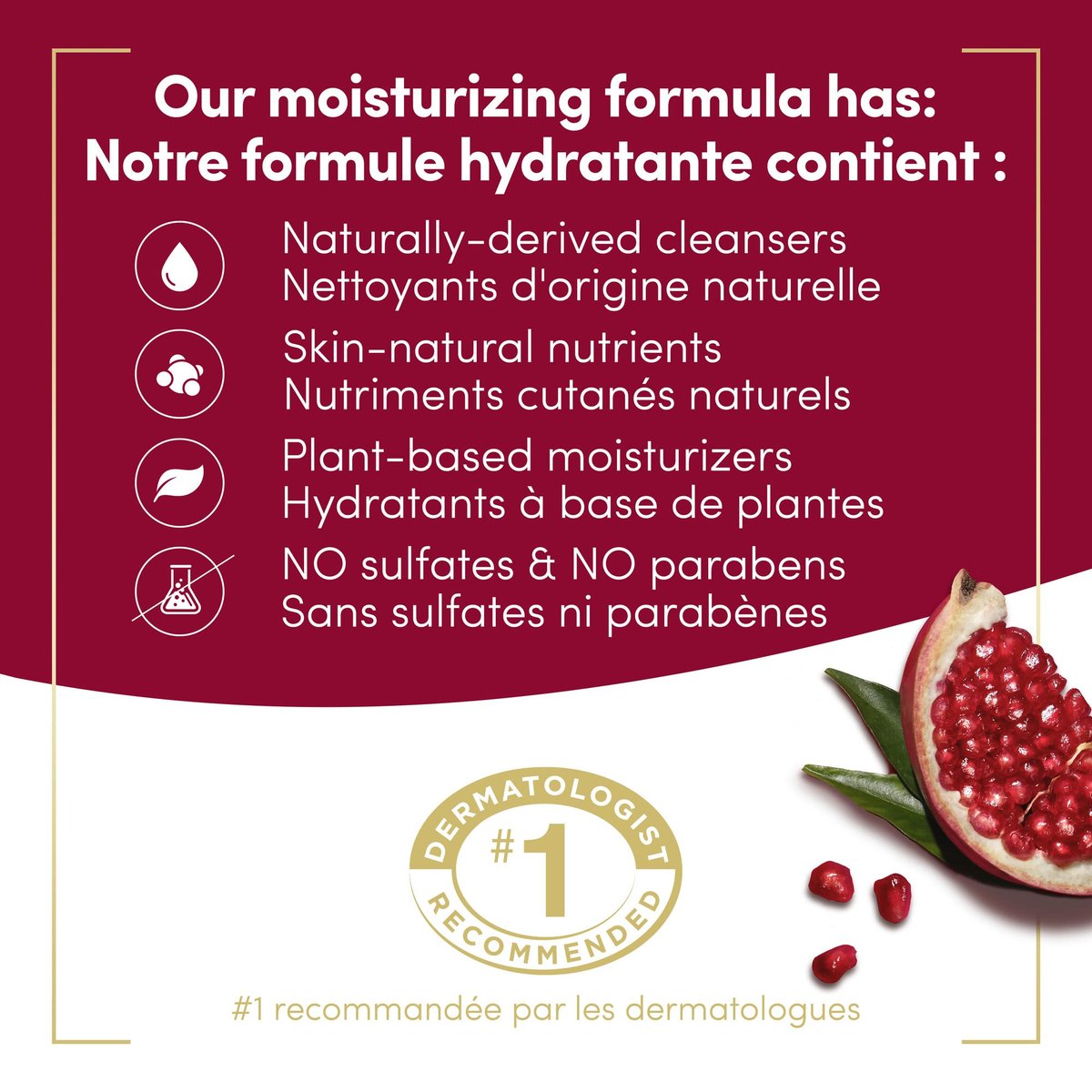 Dove Rejuvenating Body Wash Pomegranate & Hibiscus - 325 ml Avelisse