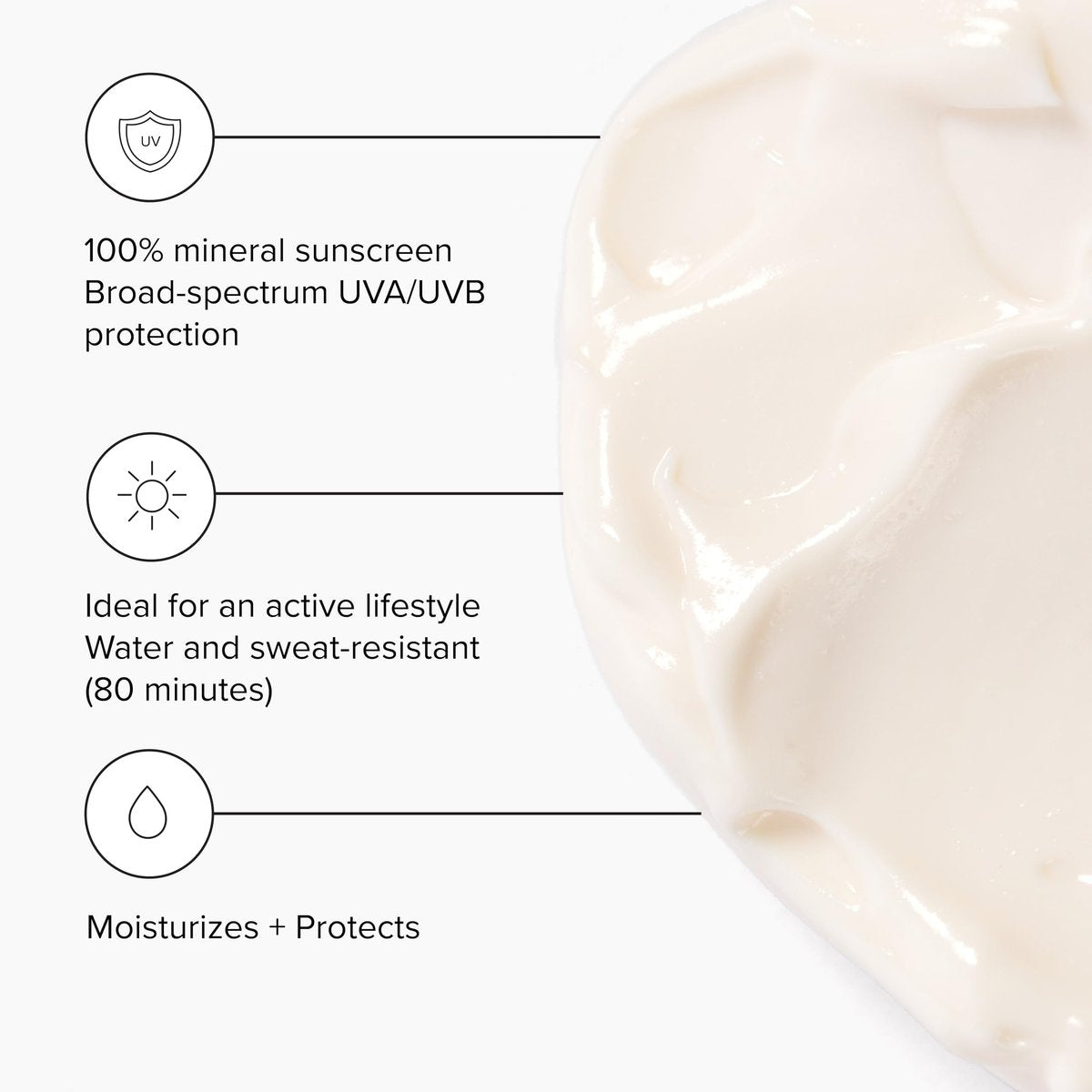 DRMTLGY Day Dream Sunscreen & Face Moisturizer SPF 40 – Water & Sweat-Resistant, UVA/UVB Protection for Sensitive Skin Avelisse