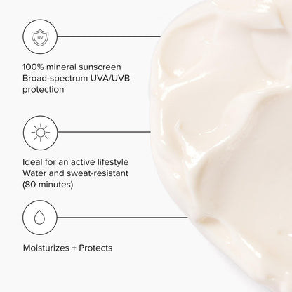 DRMTLGY Day Dream Sunscreen & Face Moisturizer SPF 40 – Water & Sweat-Resistant, UVA/UVB Protection for Sensitive Skin Avelisse