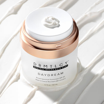 DRMTLGY Day Dream Sunscreen & Face Moisturizer SPF 40 – Water & Sweat-Resistant, UVA/UVB Protection for Sensitive Skin Avelisse