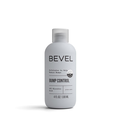 Bevel Essentials Post Shave Bump Control After Shave Cream – Green Tea & Glycolic Acid for Ingrown Hairs & Razor Bumps, 4 Fl Oz