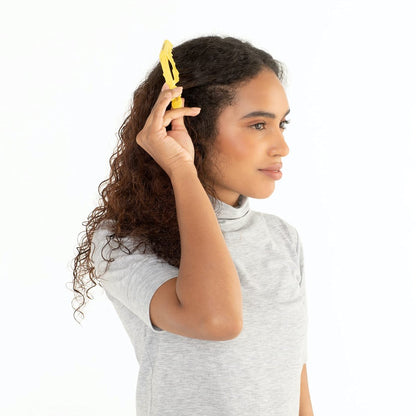 Drybar Hold Me Hair Clips - 4 Count, Yellow, Secure Styling Clips for Sectioning and Drying Avelisse