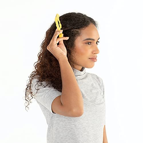 Drybar Hold Me Hair Clips - 4 Count, Yellow, Secure Styling Clips for Sectioning and Drying Avelisse