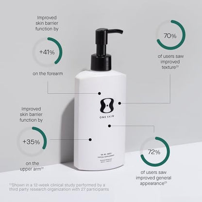 oneskin BODY OS-01 Peptide Topical Supplement & Skin Longevity Age Reversal Moisturizer - Fragrance-Free, Safe for Sensitive Skin, 8.45 oz Avelisse