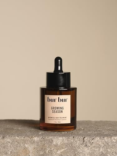 BUR Bur Growing Season Hair Growth and Repair Oil – Burdock, Nettle Oil & Vitamin C for Fuller, Stronger, Shinier Hair Avelisse