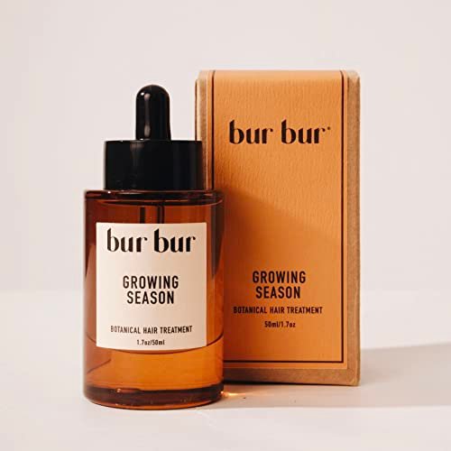 BUR Bur Growing Season Hair Growth and Repair Oil – Burdock, Nettle Oil & Vitamin C for Fuller, Stronger, Shinier Hair Avelisse