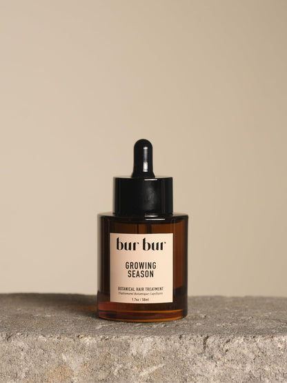 BUR Bur Growing Season Hair Growth and Repair Oil – Burdock, Nettle Oil & Vitamin C for Fuller, Stronger, Shinier Hair Avelisse