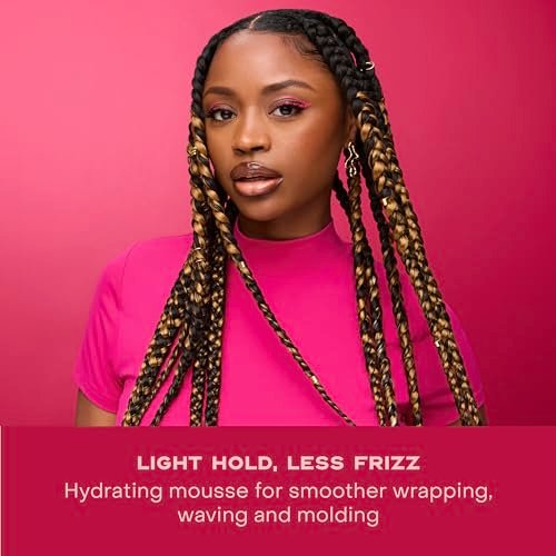 Shea Moisture Manuka Honey & Mafura Oil Wrap & Set Mousse - Hydrating Styling Mousse for Hold, Body & Shine - 7.5 oz - görsel 14