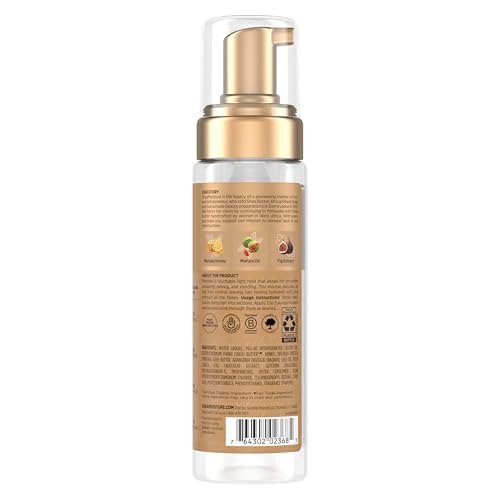 Shea Moisture Manuka Honey & Mafura Oil Wrap & Set Mousse - Hydrating Styling Mousse for Hold, Body & Shine - 7.5 oz - görsel 4