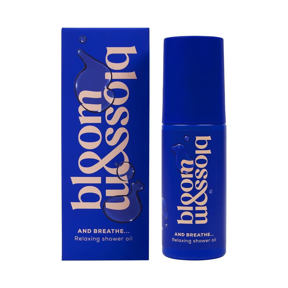 Bloom and Blossom And Breathe... Relaxing Shower Oil - Moisturising Shower Oil with Ylang Ylang & Lemongrass, 3.3 Fl Oz - görsel 1